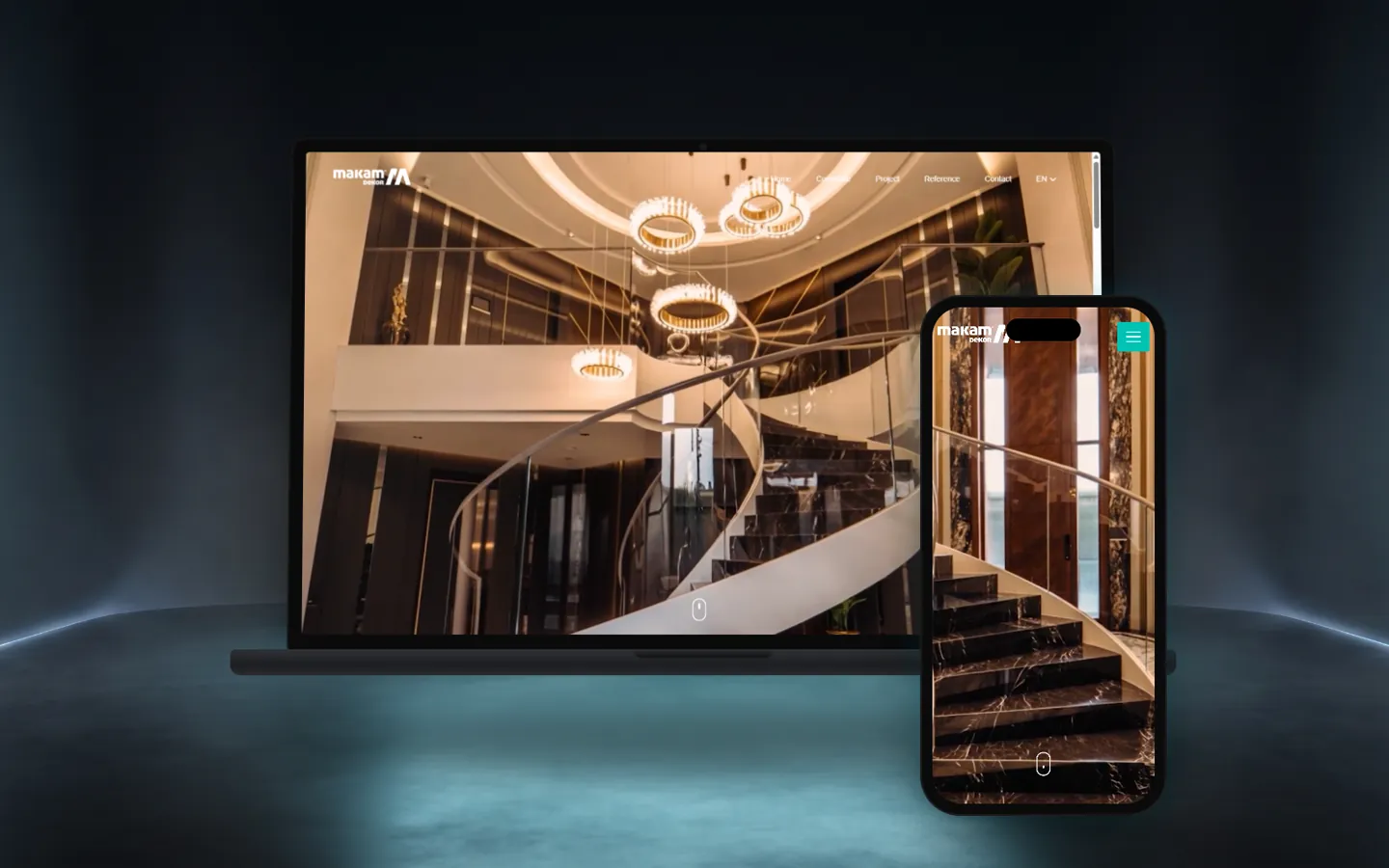 Makam Dekor — Interior Design website by Qodmark